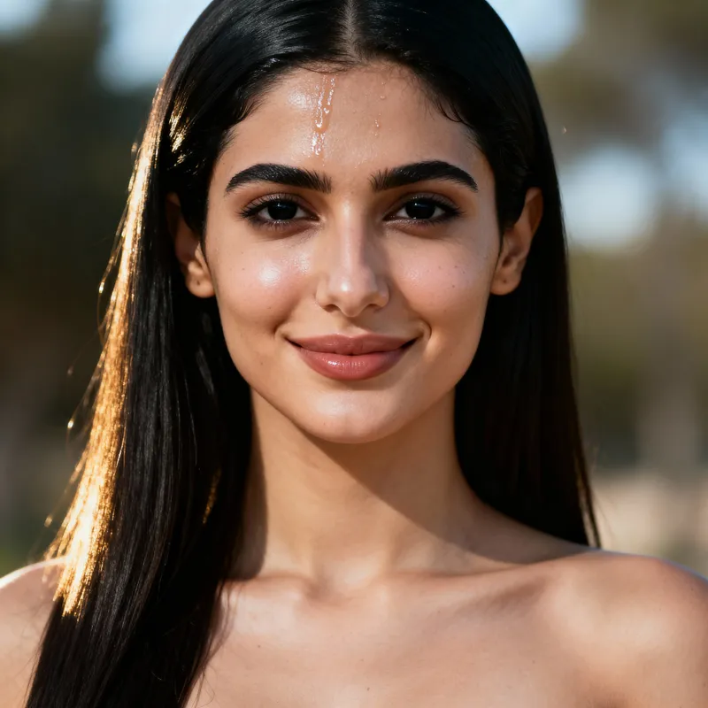 Stunning Hyper-Realistic Portrait of a Woman Stunning Hyper-Realistic Portrait of a Woman