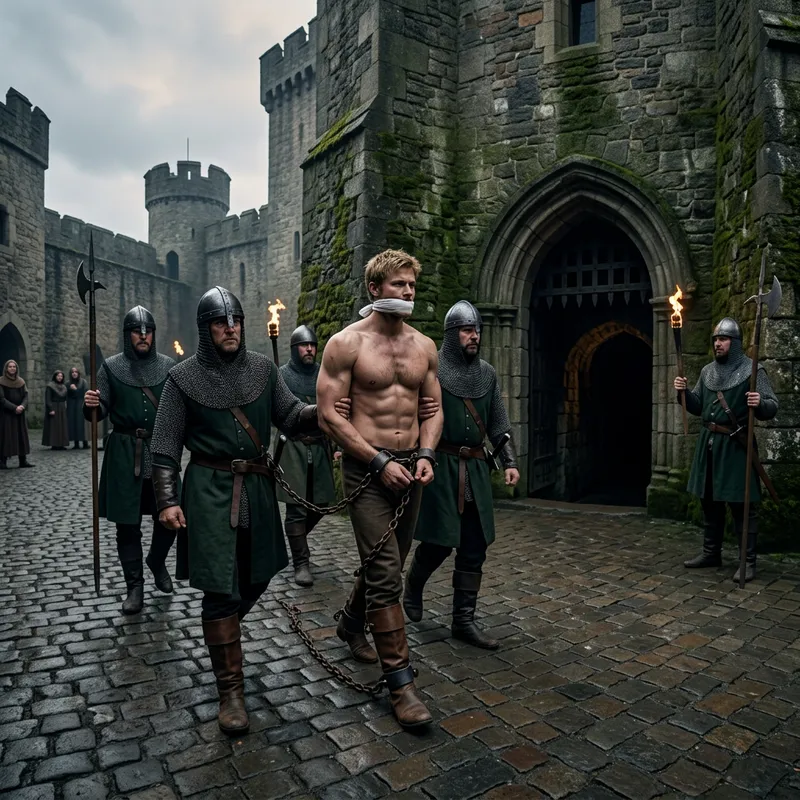 Shirtless Blond Prince Arrested: Vulnerability & Strength Displayed