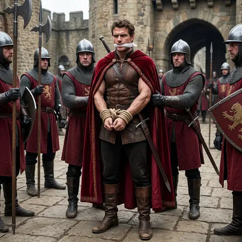 Valorous White Prince in Dire Straits | Royal Guards Execution