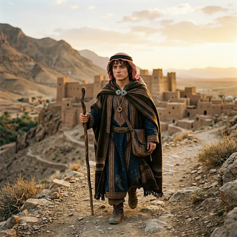 Arabic-Inspired Frodo from Lord of the Rings