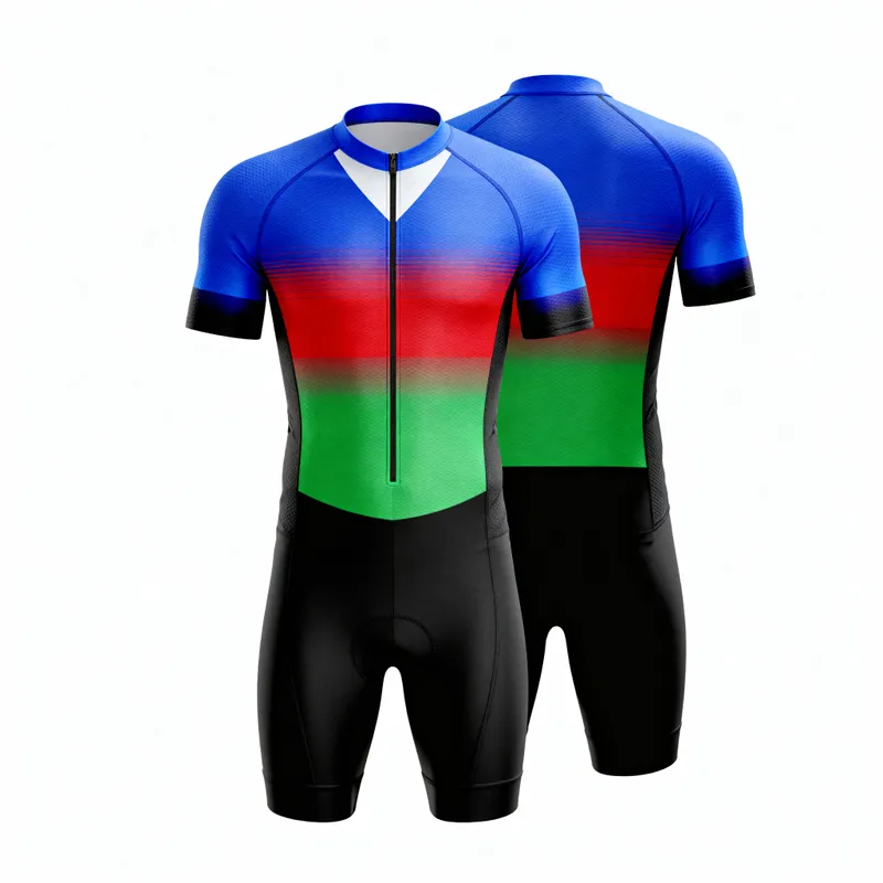 Triathlon Suit Mockup - Front & Back Design