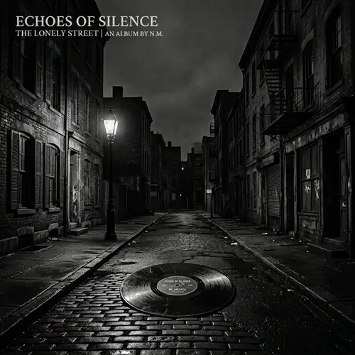 Melancholic Music Album Cover Design