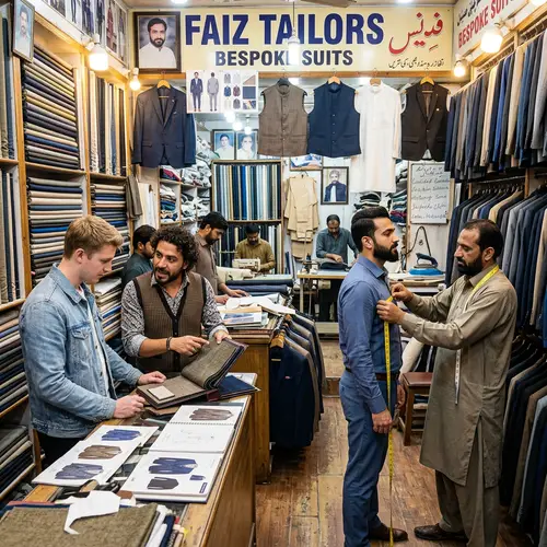Men's Tailoring Shop in Pakistan | Custom Suits & Clothing