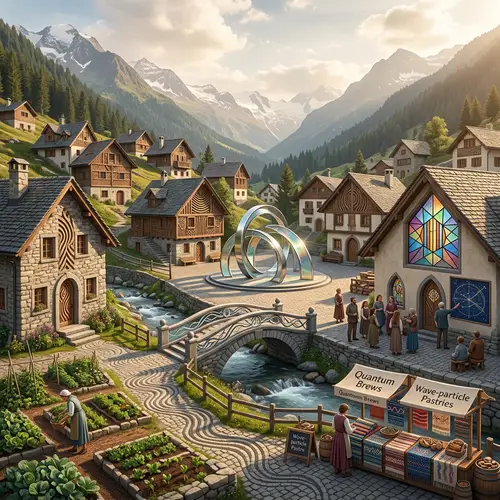 Quantum Physics and Daily Life in a Mountain Village