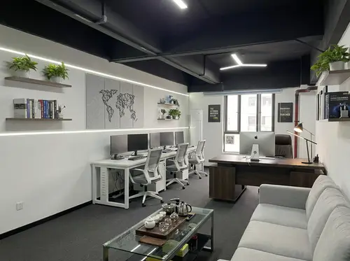 Office Layout for 5x3.5m Room Design