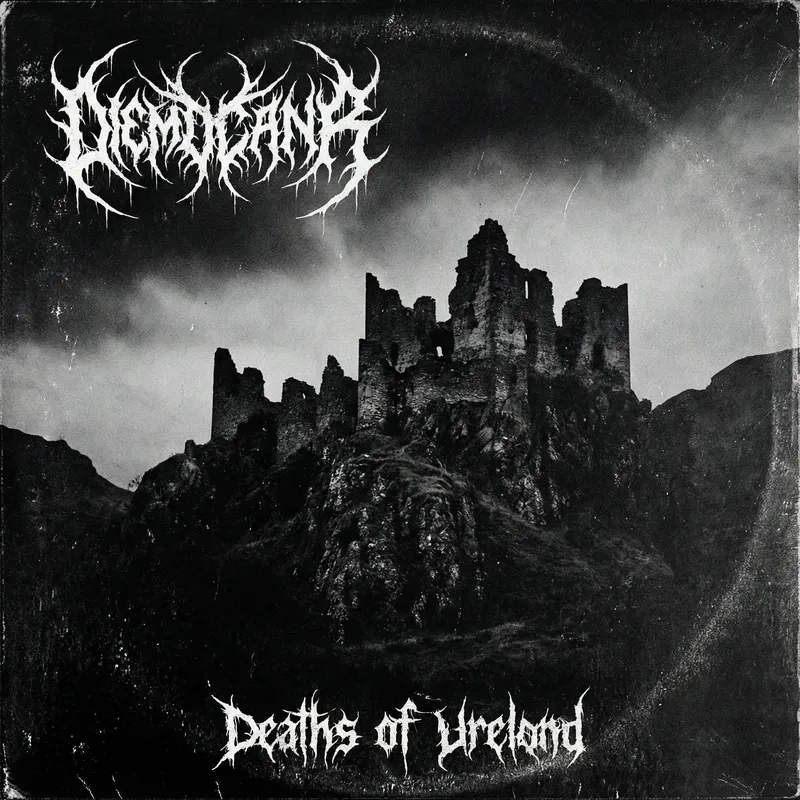 Dark Castle: A Black Metal Album Cover