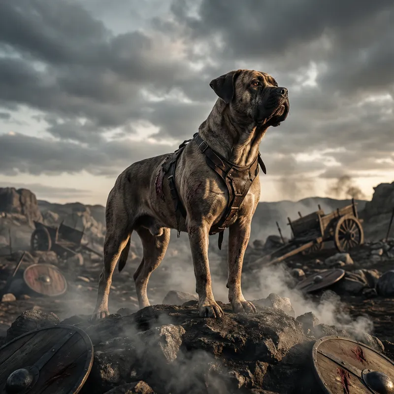 Valiant Dog: Symbol of Ancient Warrior Spirit