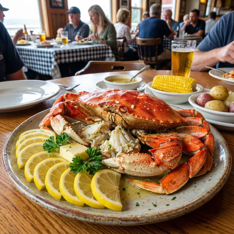 Crab with Lemon - Delicious Seafood Dish Crab with Lemon - Delicious Seafood Dish