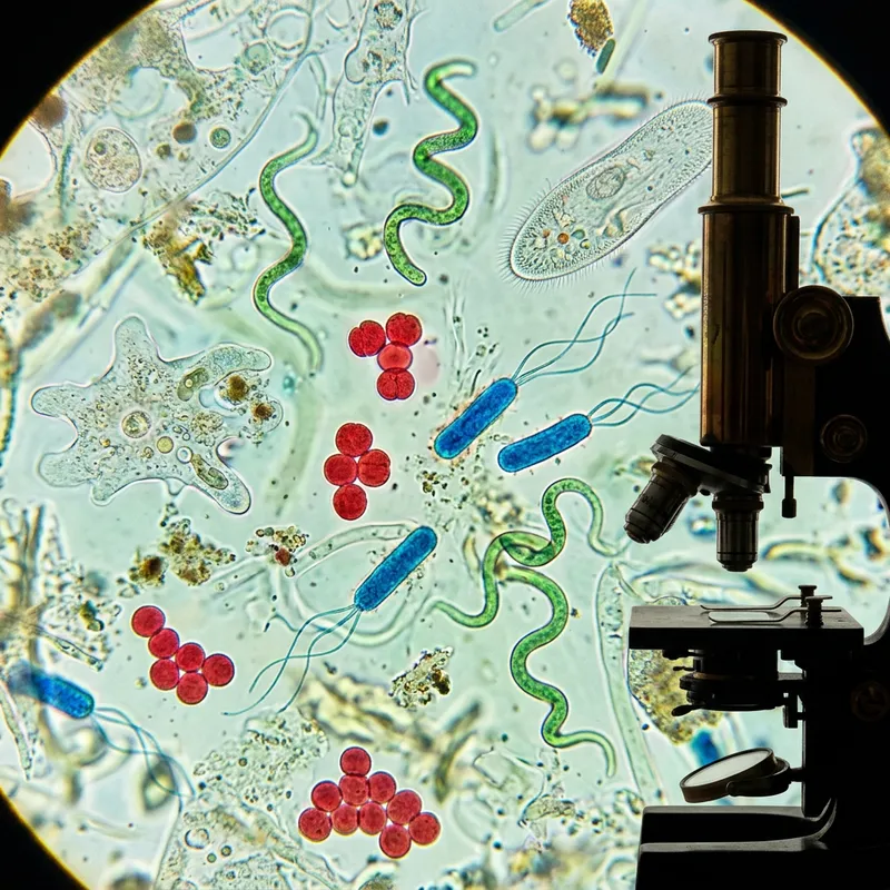 Microbiology: Fascinating World of Colorful Bacteria Shapes