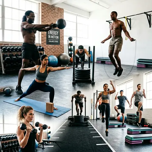 Dynamic Asymmetrical Balance in Exercise: Movement & Energy