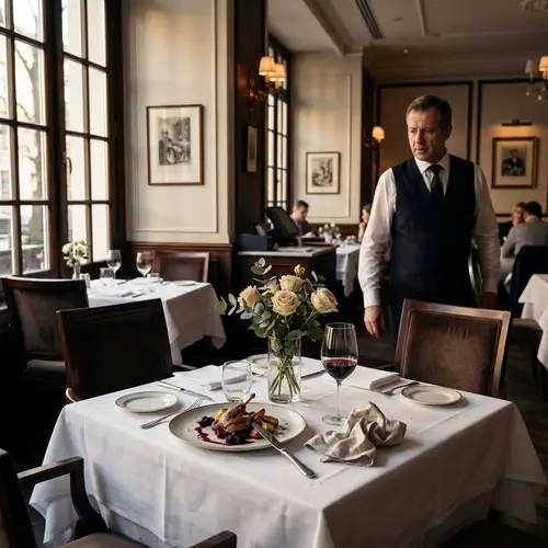 Haunting Elegance: A Snapshot of Dining Disappointment