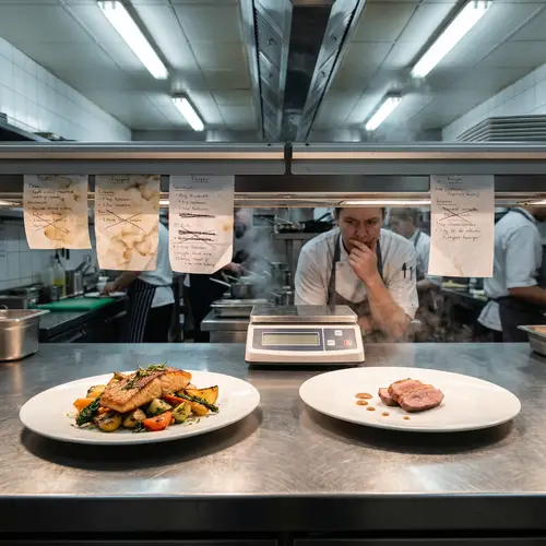 Culinary Trials: The Art of Perfecting Plates