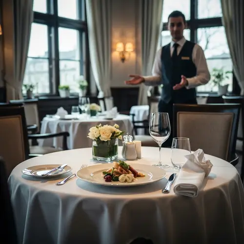 Haunting Elegance: A Snapshot of Dining Disappointment