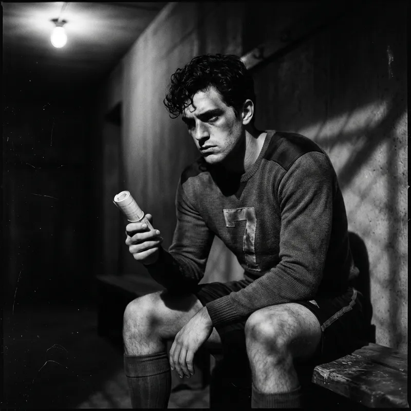 Mysterious Noir Style Portrait: Foxhole Court Character