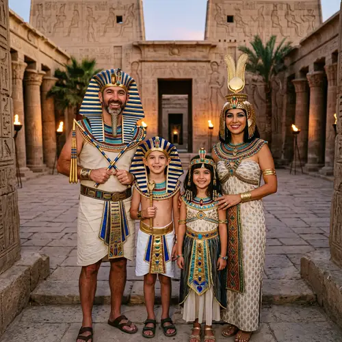 Transform Your Family into Pharaohs