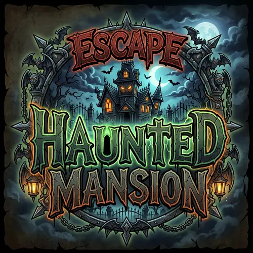 Escape Haunted Mansion Game Logo