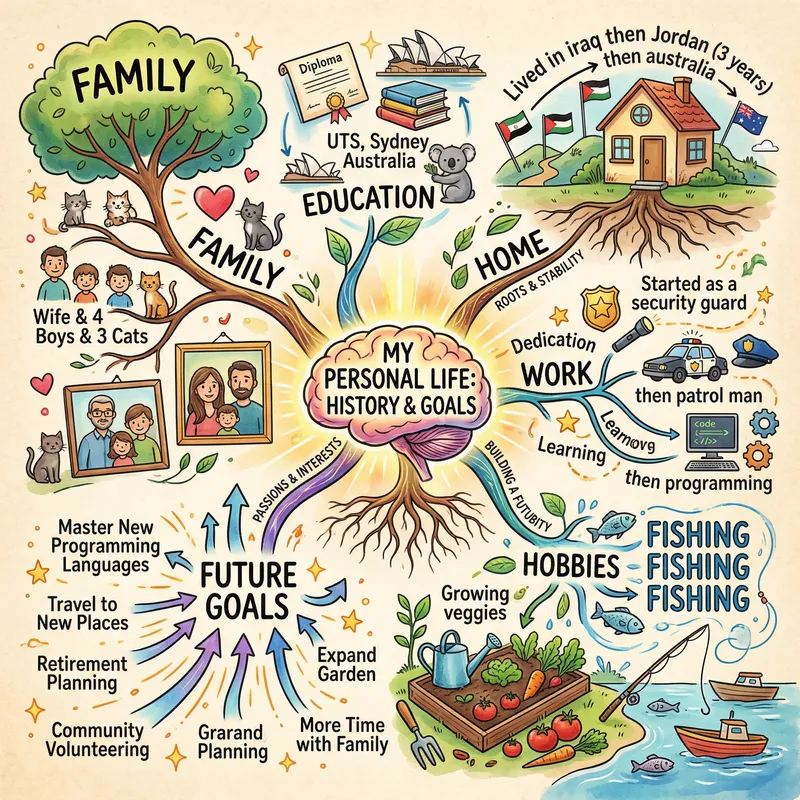 Personal Life Mind Map: Goals & Experiences