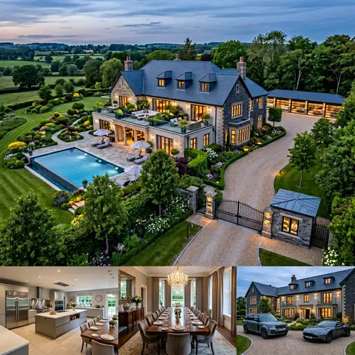 Luxurious 10-Bedroom House with Pool & Balcony