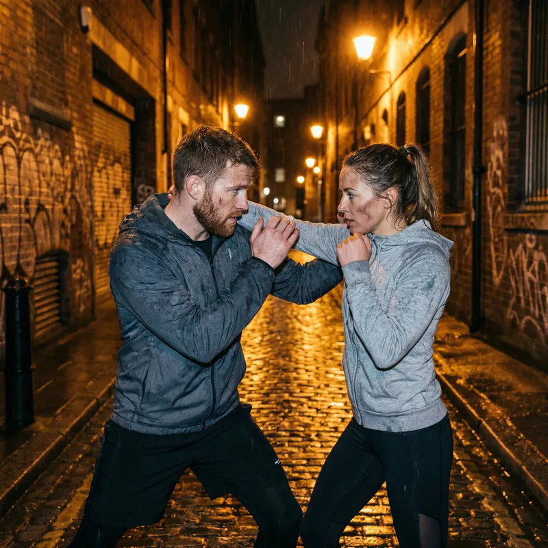 Intense Nighttime Battle Scene | Martial Artists Showdown