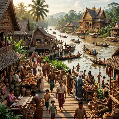 Glorious Era of Kutai Kingdom: Daily Life Activities & Trade