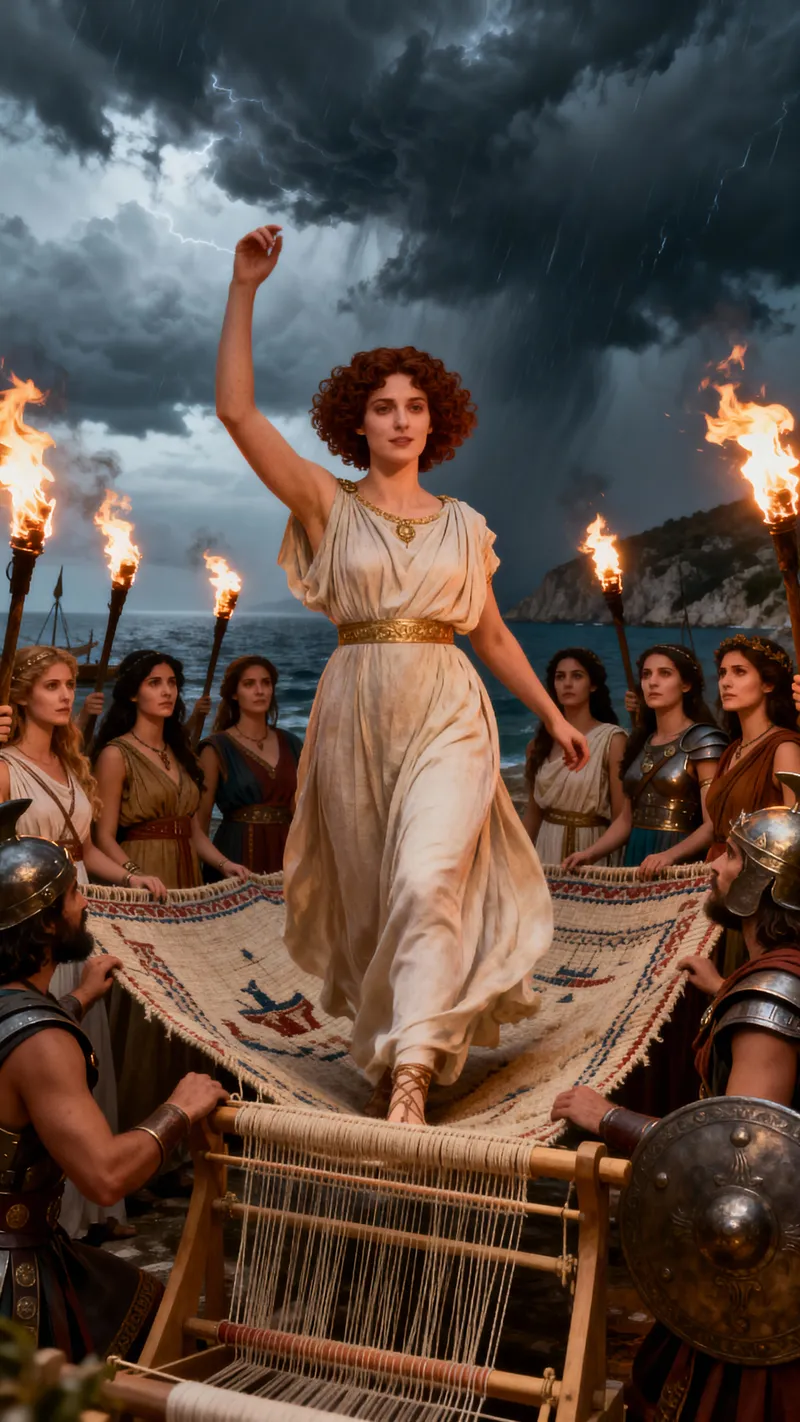 Epic Reimagining of Goddess Penelope in Greek Mythology