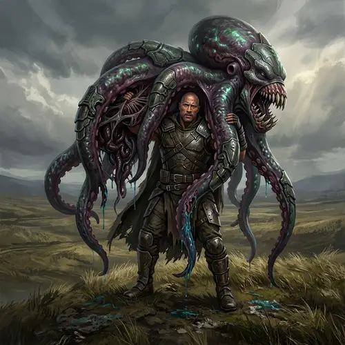 Alien Octopus Encounter: A Stunning Visual Journey