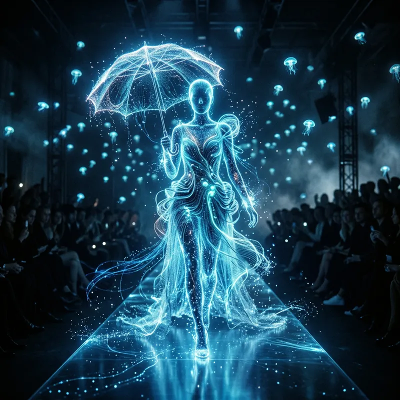 Ethereal Fashion: Alexander McQueen Hologram Showcase Ethereal Fashion: Alexander McQueen Hologram Showcase