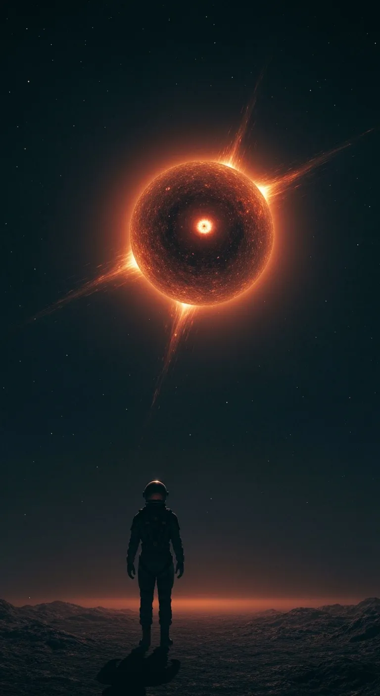 Minimalist Sci-Fi: Isolated Space Station Design Minimalist Sci-Fi: Isolated Space Station Design