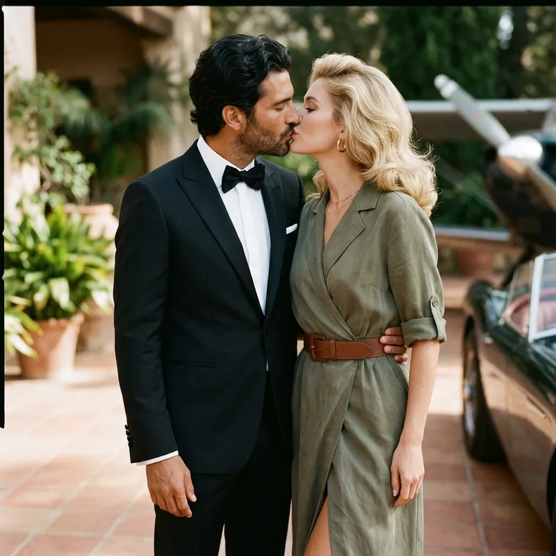 Playboy Style Lookbook: Tanned Man & Elegant Woman