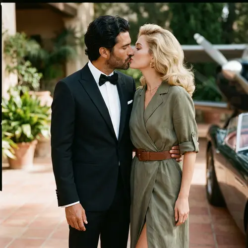 Playboy Style Lookbook: Tanned Man & Elegant Woman