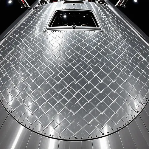 Aluminum Diamond Plate on Space Ships