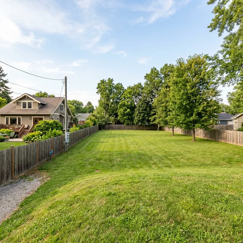 Vacant Backyard Perfect for Tiny Houses