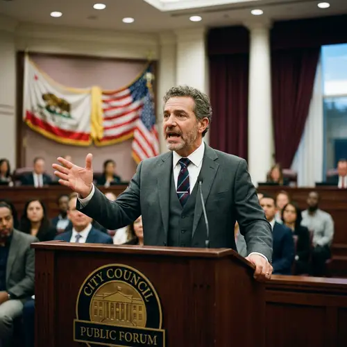 Passionate City Council Speech by Unspecified Politician