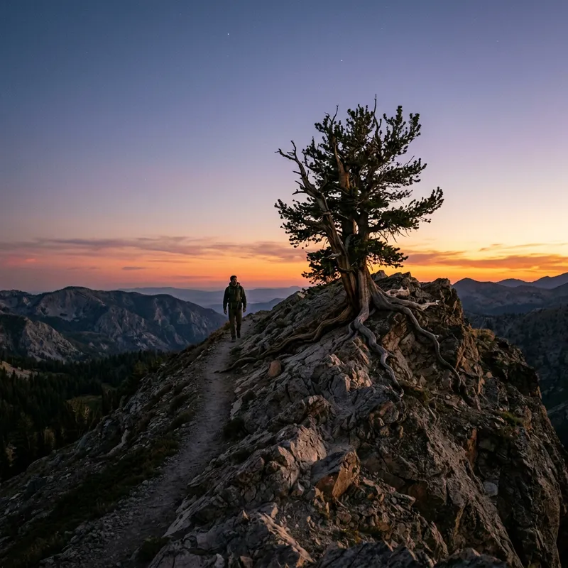 Solitary Tree on Mountain: Concept of Gradual Progress and Virtuous Character