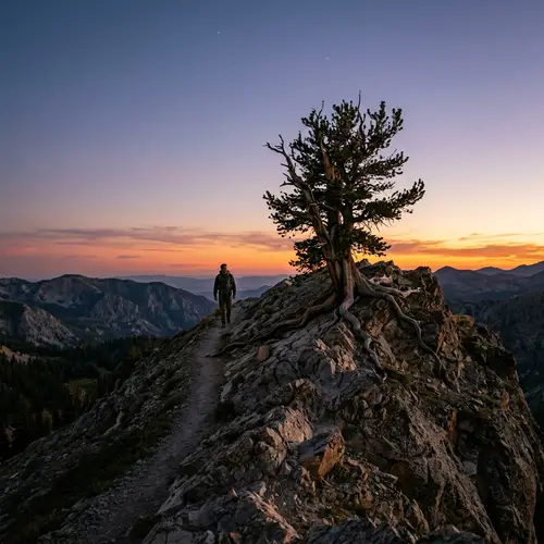Solitary Tree on Mountain: Concept of Gradual Progress