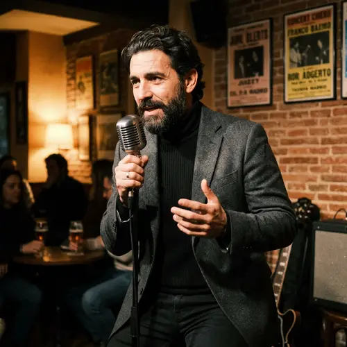 Spanish Guy with a Deep Voice