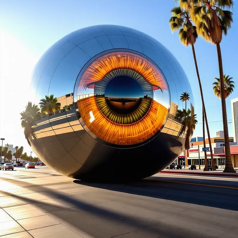 Sunset Boulevard Orb: Unique Billboard & Broadcasting Space