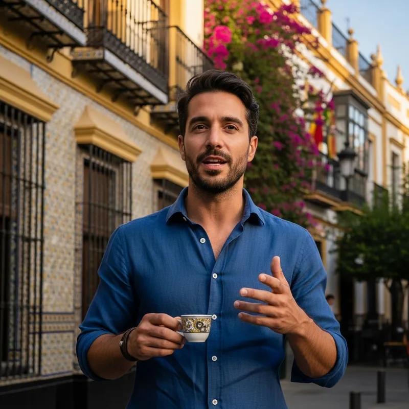 Spanish Guy with a Deep Voice