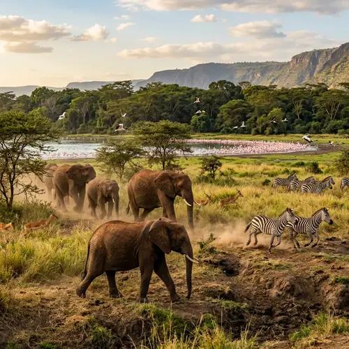 Vibrant Wildlife Photography Safari in Lake Manyara National Park - Canon EOS R5