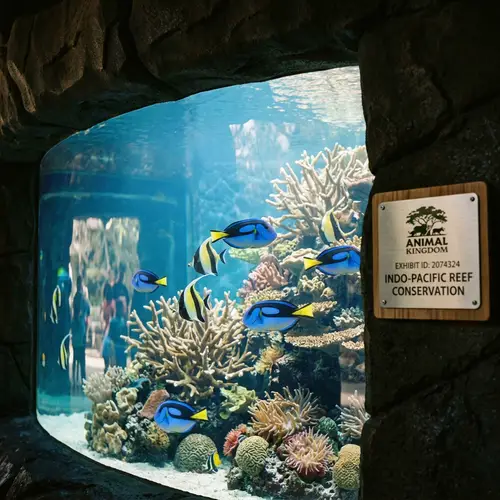 Fish Swimming in an Animal Kingdom