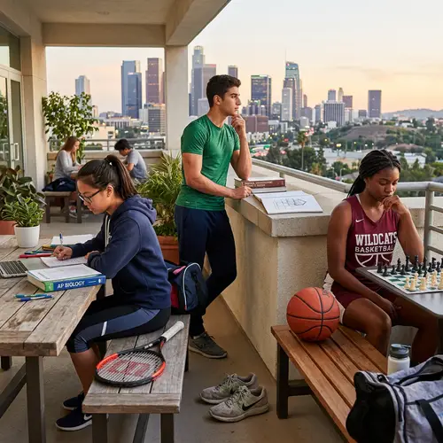 Physically Active & Academically Engaged Teenagers | Multicultural Scene