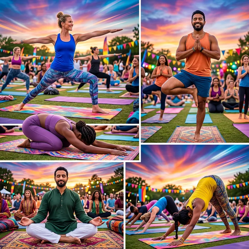 Vibrant Yoga Session: Embrace Energy & Diversity