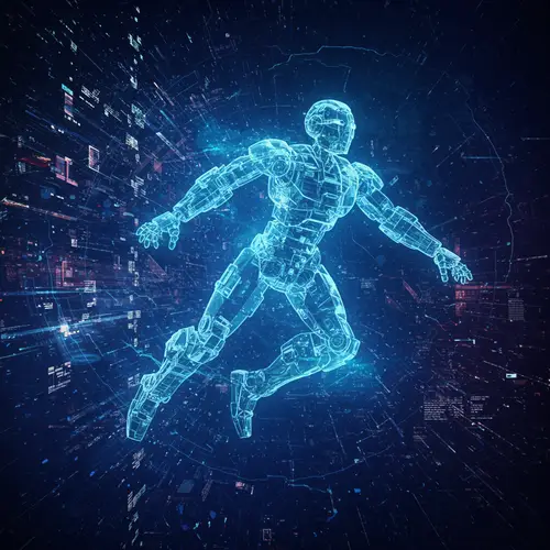 Transparent Combat Robot Spirit in Data Streams