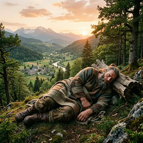 Sleeping Classic Giant: A Majestic Capture