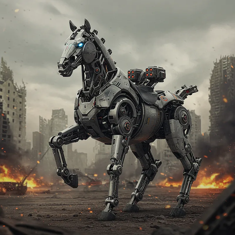 Kampfriese Robot: The Futuristic Warrior