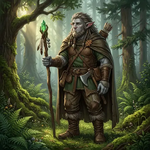 Firbolg Character in Dungeons & Dragons