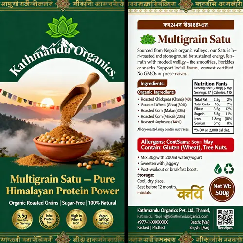 Kathmandu Organics Multigrain Satu - Organic Superfood