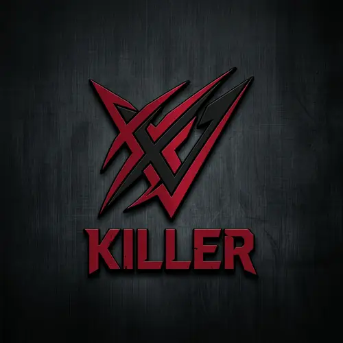 Unique 'Killer' Nickname Logo Design | Bold & Edgy
