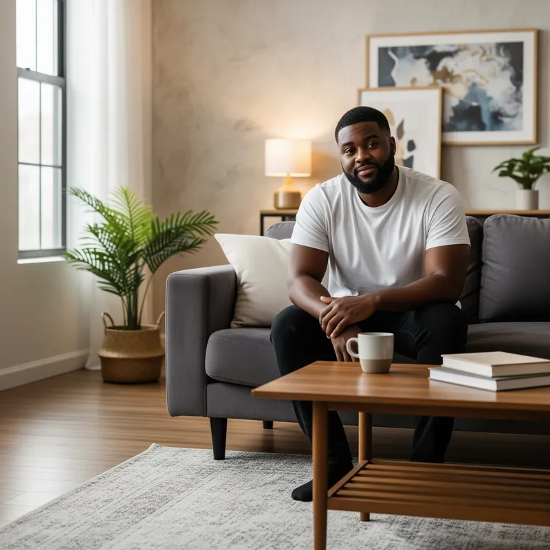 Portrait of a 24-Year-Old African American Man