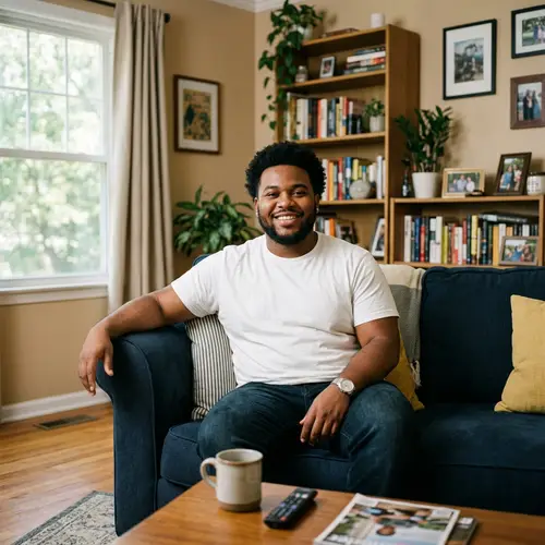 Portrait of a 24-Year-Old African American Man